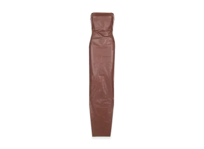 Rick Owens Women's Long Bustier Dress "Brown"