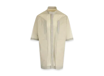 Rick Owens Oversized Shirt With Check Pattern "White"
