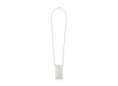 Rick Owens Portable Ashtray Necklace "Silver"