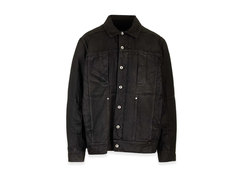 Rick Owens Lido Denim Worker Jacket "Black"