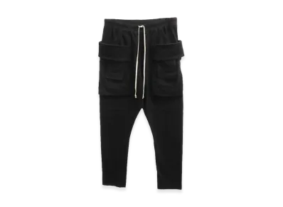 Rick Owens DRKSHDW Creatch Cargo Pants "Black"