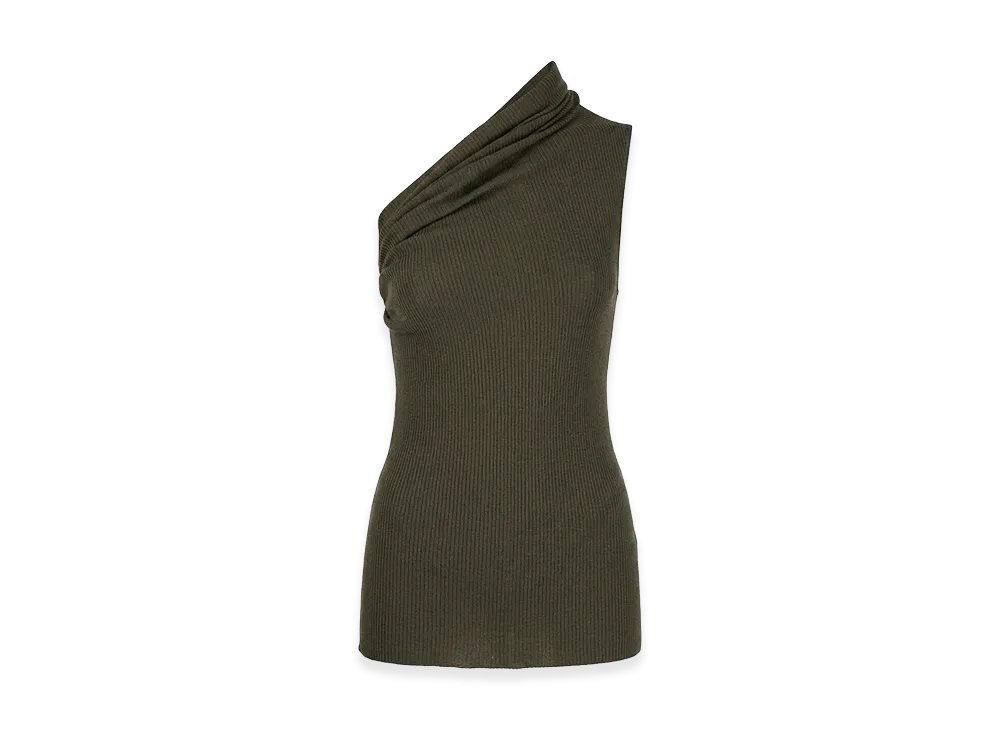 Rick Owens Women's Athena Knit Top "Green"
