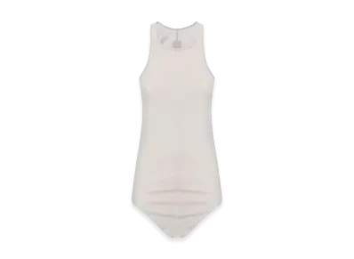 Rick Owens Women's Basic Rib Tank "White"