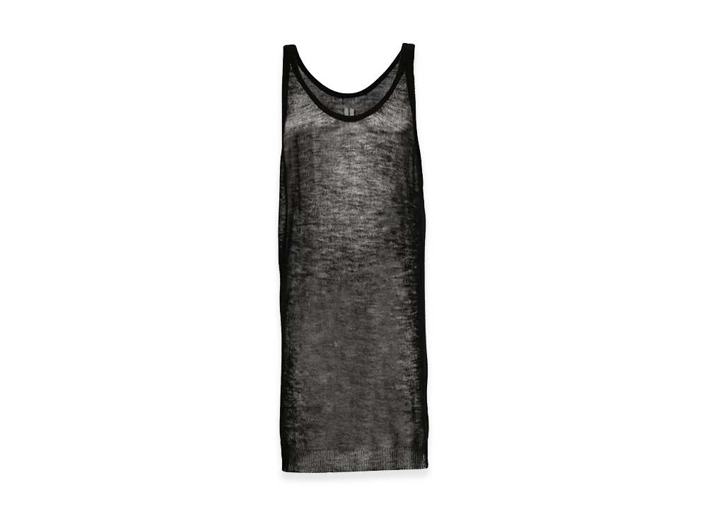 Rick Owens Knitted Tank Top "Black"