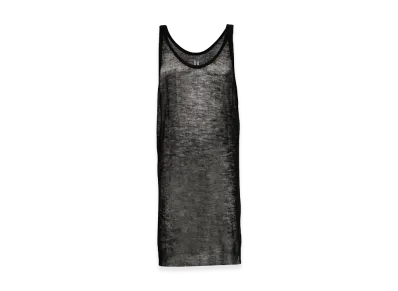 Rick Owens Knitted Tank Top "Black"