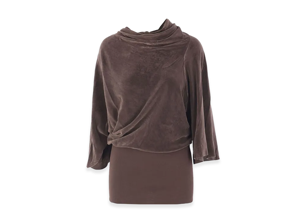 Rick Owens Women's Top Cylinder "Brown"