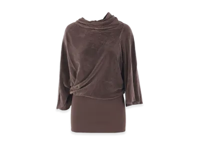 Rick Owens Women's Top Cylinder "Brown"