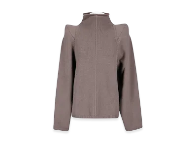 Rick Owens Women's Wool Top Sweater "Brown"
