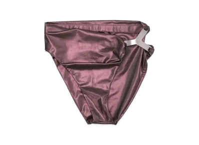 Rick Owens Women's Hydra Bikini Bottom "Metallic"