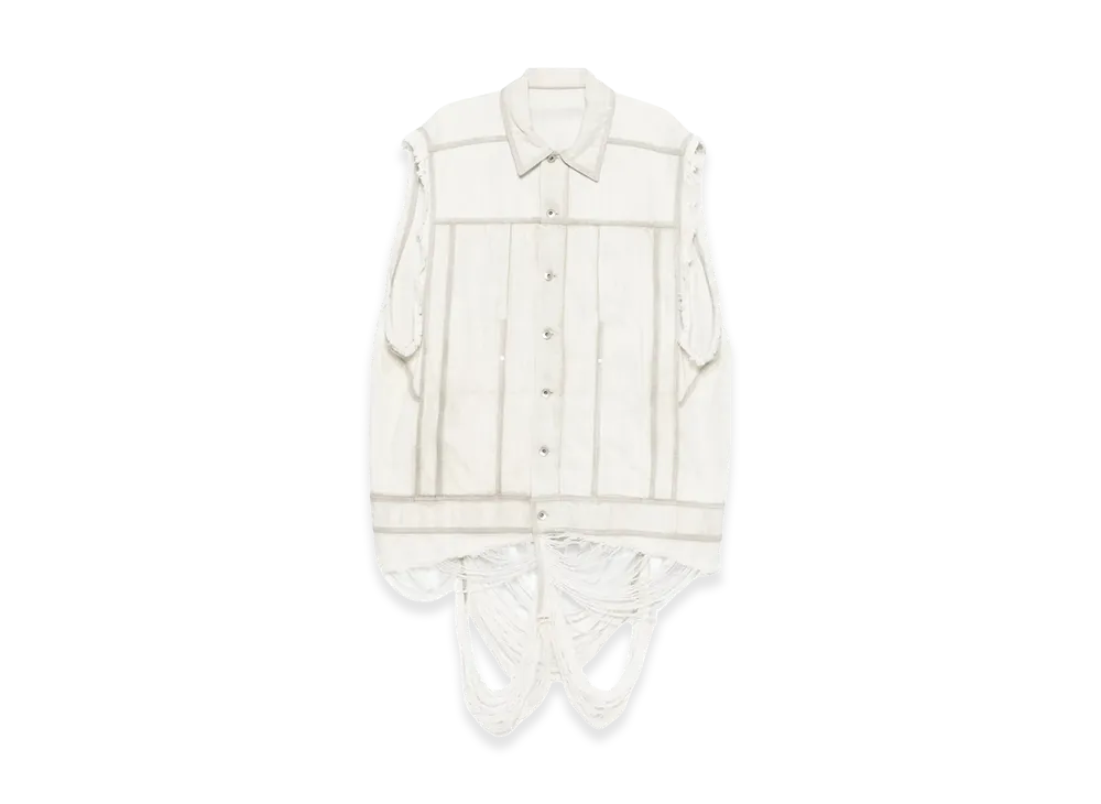 Rick Owens Outwear Waistcoat "Neutrals"