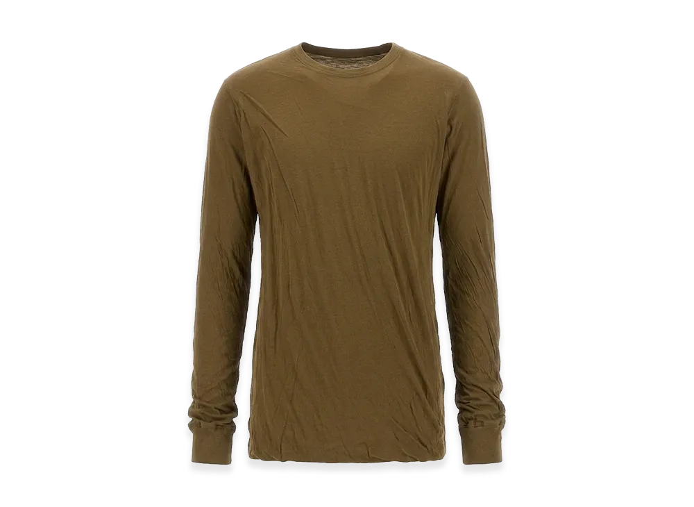 Rick Owens Cotton T-Shirt "Green"