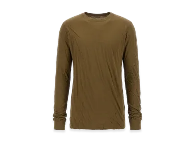 Rick Owens Cotton T-Shirt "Green"