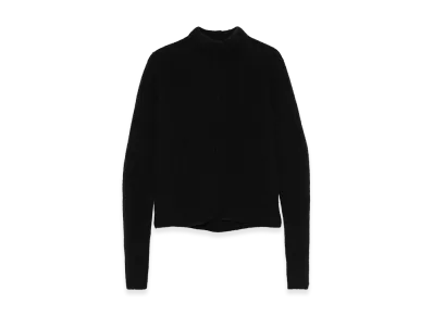 Rick Owens Women's Headon Lupetto Sweater "Black"