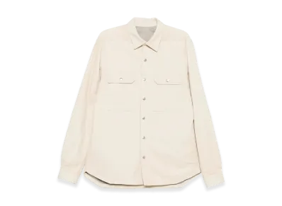 Rick Owens Leather Outerwear "Beige"