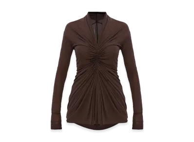 Rick Owens Women's T-Shirt "Brown"