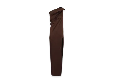 Rick Owens Women's Athena Long Dress "Brown"