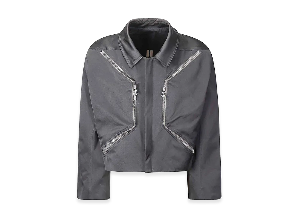 Rick Owens Women's Blixa Mac Jacket "Black"