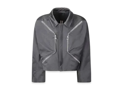 Rick Owens Women's Blixa Mac Jacket "Black"