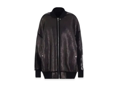 Rick Owens Women's Bomber Jumbo Peter "Black"