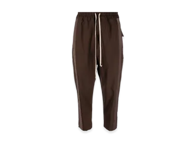 Rick Owens Women's Drawstring Astaires Cropped Pants "Brown"