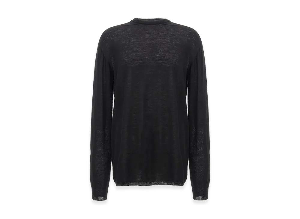 Rick Owens Women's Knit Oversized Sweater "Black"