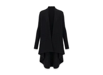 Rick Owens Women's Knitted Cardigan "Black"