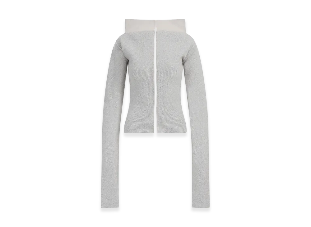 Rick Owens Women's Cowl Pullover "White"