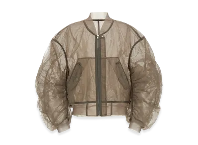 Rick Owens Women's 'secchia Flight' Bomber Jacket "Beige"