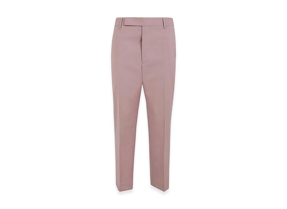 Rick Owens Women's Astaires Cropped Trousers "Pink"