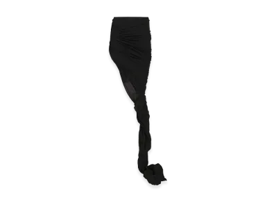 Rick Owens Women's Edfu Skirt in Unstable Cotton "Black"