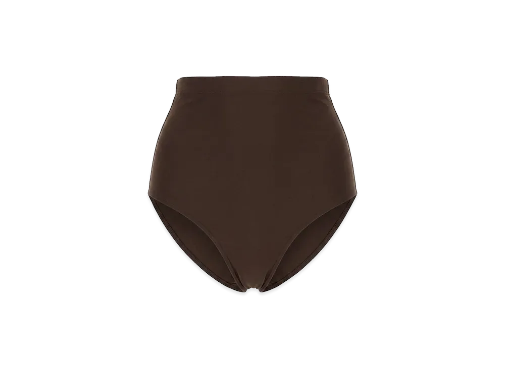 Rick Owens Women's High Waisted Shorts "Brown"