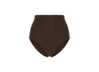 Rick Owens Women's High Waisted Shorts "Brown"