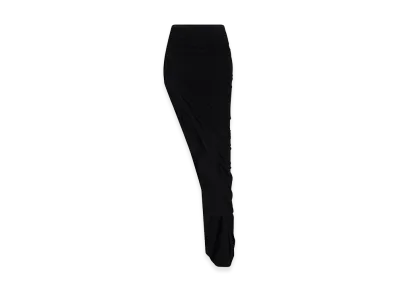 Rick Owens Women's Mini Asymmetrical Skirt "Black"