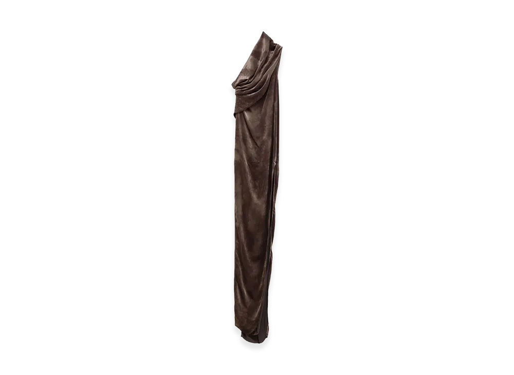 Rick Owens Women's Athena Arrowhead Long Dress "Brown"