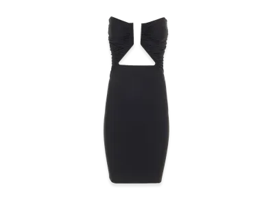Rick Owens Women's Jersey Mini Dress "Black"