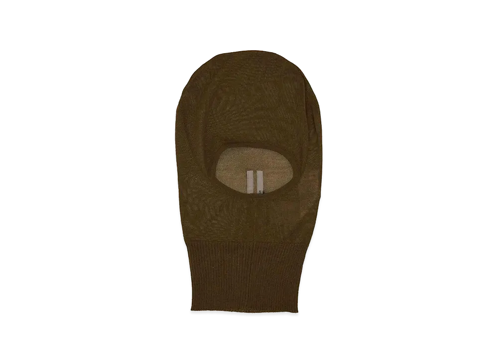 Rick Owens Knitted Balaclava "Brown"