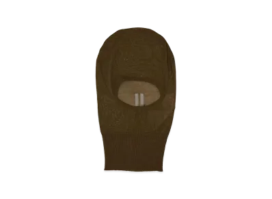 Rick Owens Knitted Balaclava "Brown"