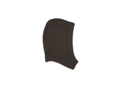 Rick Owens Women's Knitted Hood "Brown"