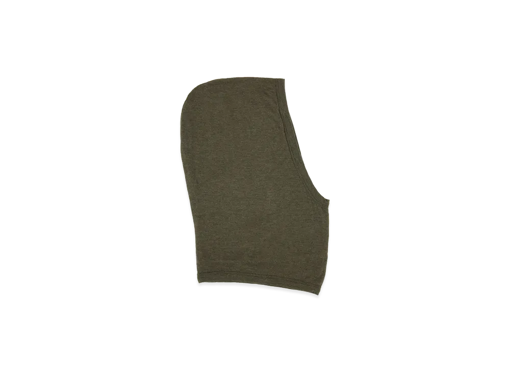 Rick Owens Women's Knitted Hood "Green"