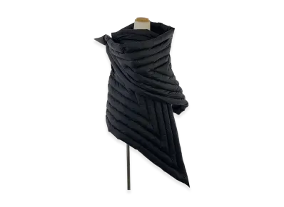 Rick Owens Gleam Scarf "Black"