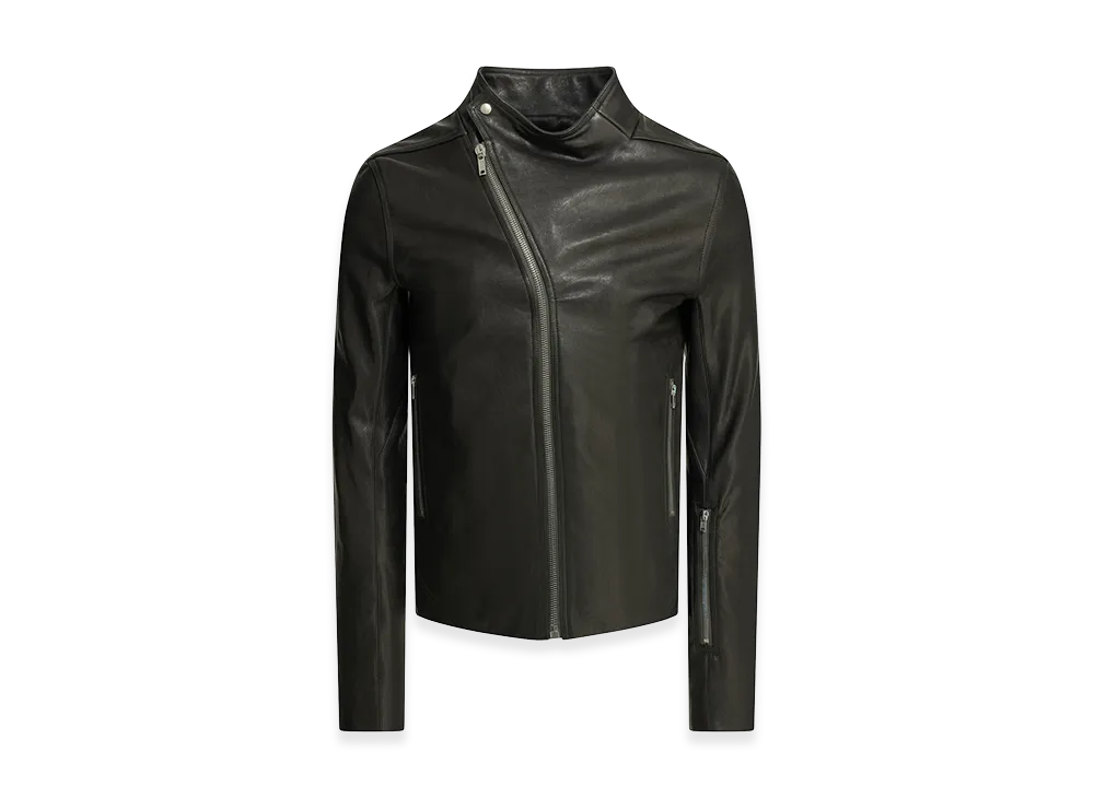 Rick Owens Release Leather Jacket "Black"