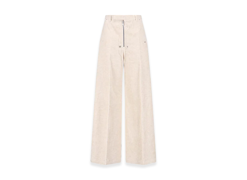 Rick Owens Women's Trousers "White"