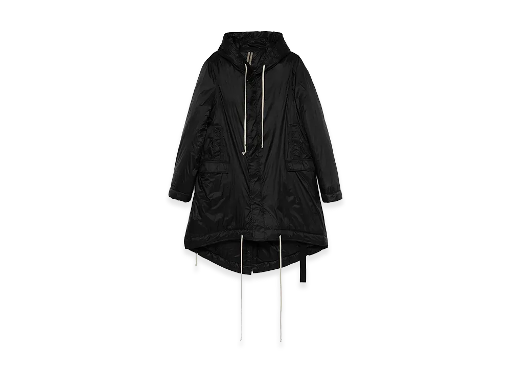 Rick Owens DRKSHDW Fishtail Parka "Black"