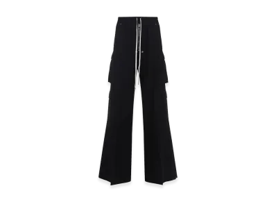 Rick Owens DRKSHDW Jumbo Belas Double Cargo Pants "Black"