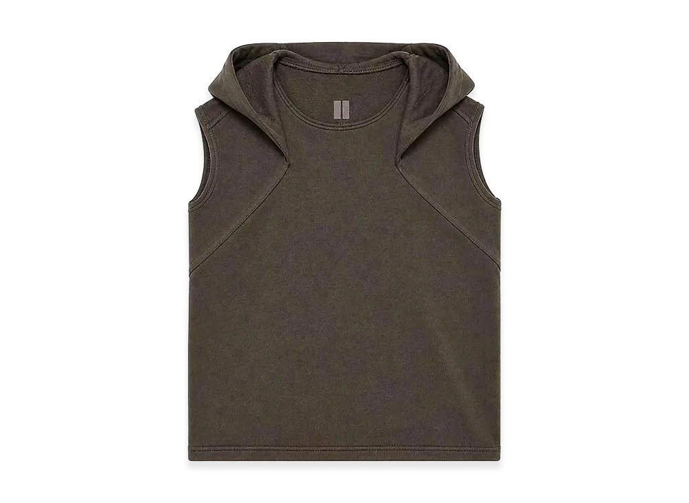 Rick Owens Sleeveless Sweatshirt "Gray"