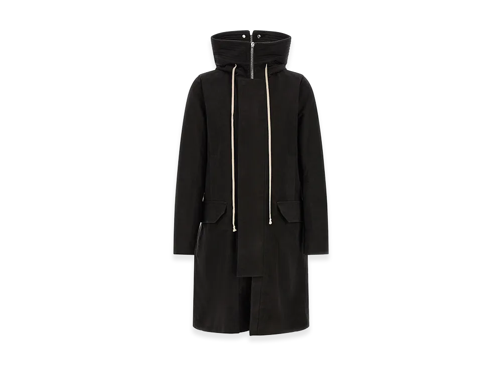 Rick Owens Parka Coat "Black"