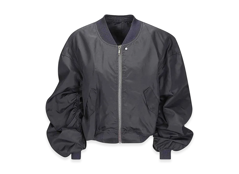 Rick Owens Women's Oversized Bomber Jacket "Black"