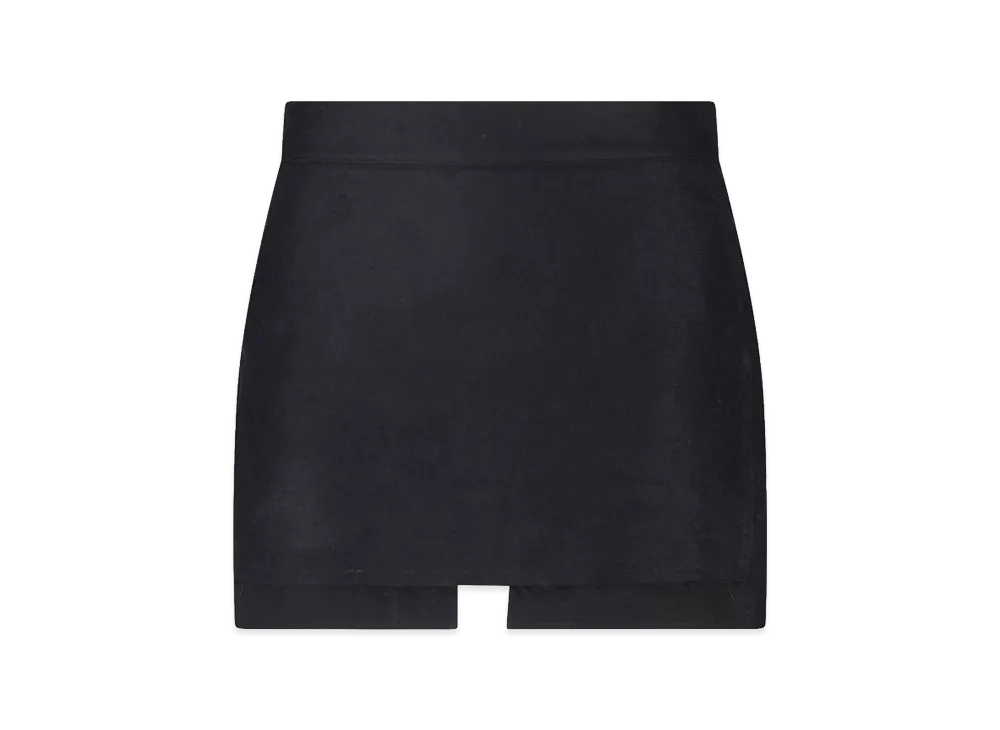 Rick Owens Women's Fog Cutoff Skirt "Black"
