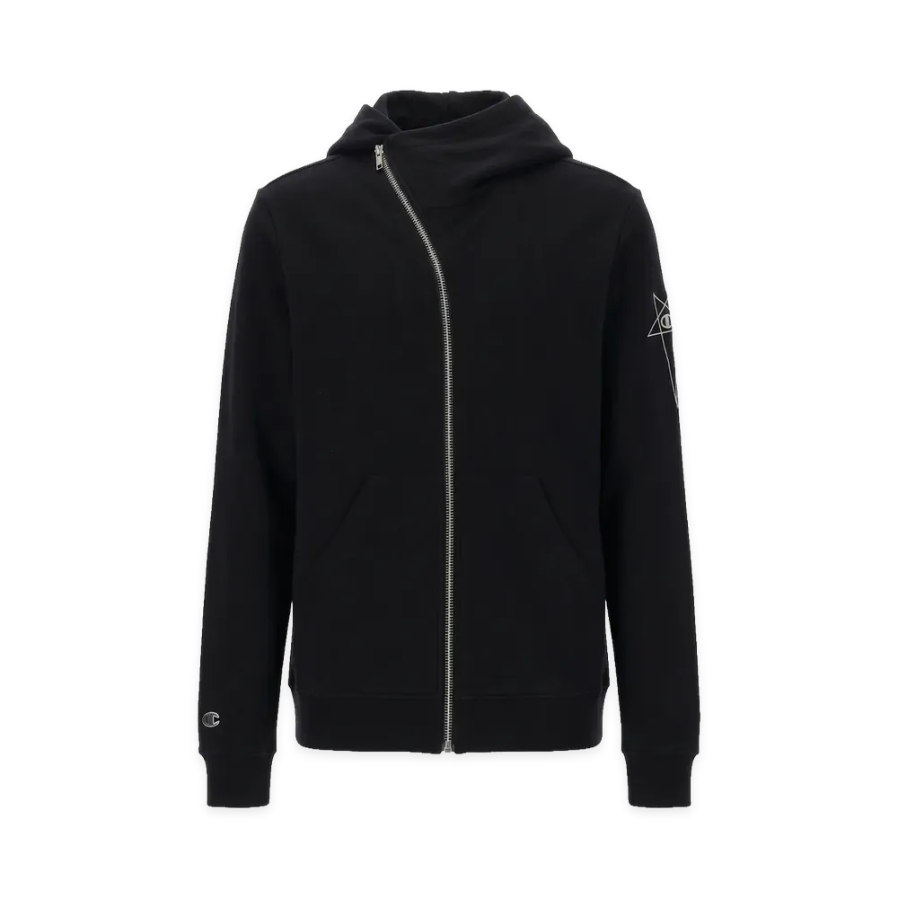 Rick Owens x Champion Hoodie "Black"