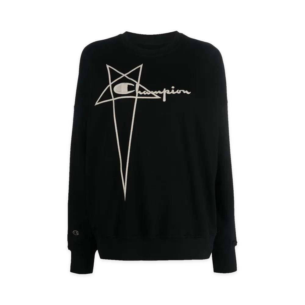 Rick Owens Women's x Champion Sweaters "Black"